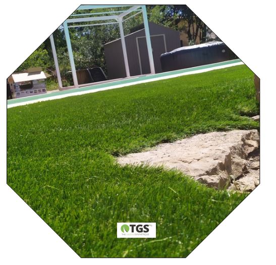 Pose de gazon synthétique 45 mm Tournefeuille 